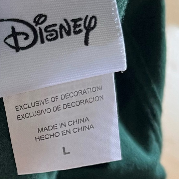 Disney Bambi Green and White Long Sleeve Tee - Picture 3 of 8